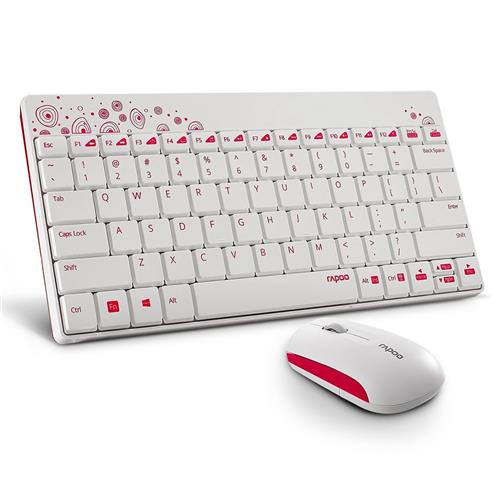 Combo Keyboard and Mouse Wireless Rapoo 8000 318D